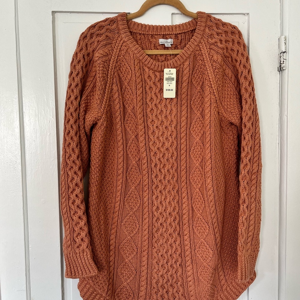 NTW L.L. Bean Cable Knit Sweater